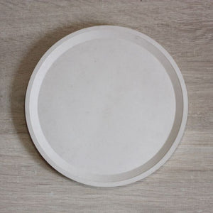 Large Concrete Round Tray