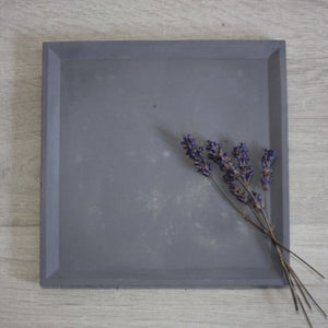 Large Concrete Square Tray