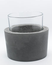 Load image into Gallery viewer, Vasiliki - Concrete and Glass Vase
